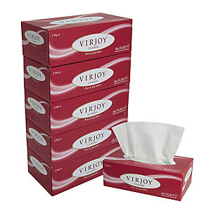 Virjoy 紅盒裝面紙 (1條5盒)