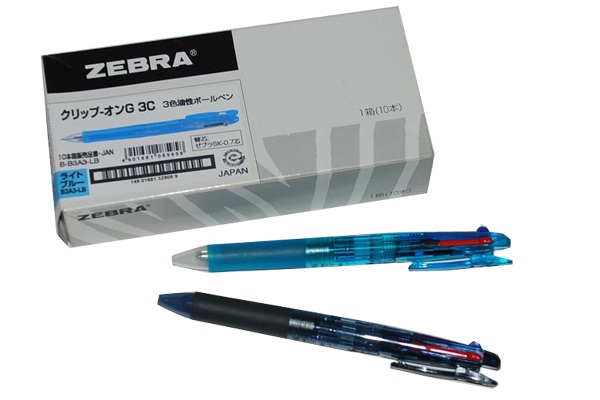 ZEBRA 3-Colour Ball Pen ＃B3A3