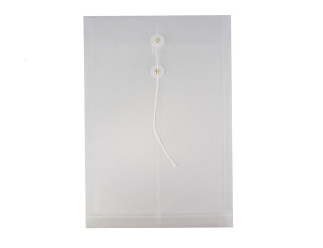 Expandable White Envelope with string 12” X 16” X 2”