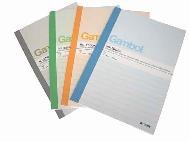 GAMBOL Note Book 4” X 6” 50`s ＃GA6506