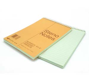 AVERY Note Book 6"x9" yellow