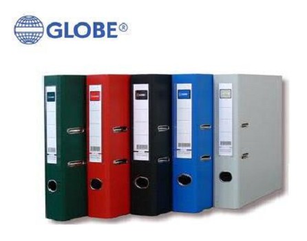 GLOBE 3” A4 PVC File ＃6630C Blue