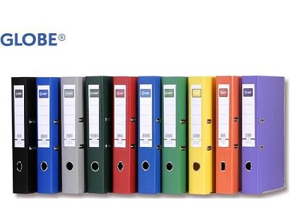 GLOBE 3” F4 PVC File ＃7630C Blue