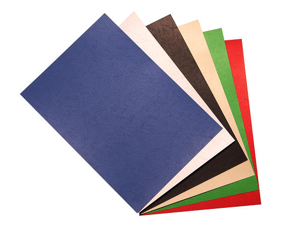 A4 Binding Cover Fancy Paper 230gsm Dark Blue