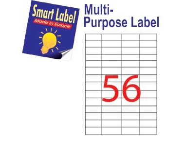 SMARTLaser Label ＃2510 52.5X21.2MM