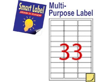 SMART鐳射標籤 #2513 63.5X25.4MM