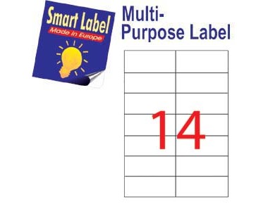 SMART Laser Label ＃2566 105X42.3MM