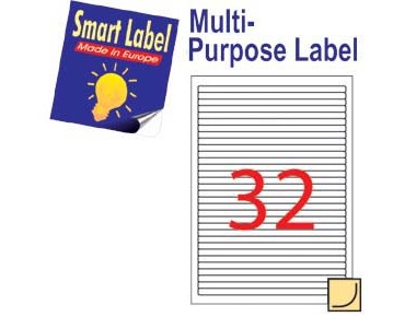 SMART Laser Label ＃2575 192 X 8.5MM