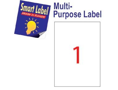 SMART Laser Label ＃2586 210X297MM