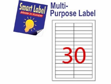 SMART Laser Label ＃2598 90MMx18MM