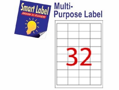 SMART Laser Label ＃2611 48.3X33.87MM