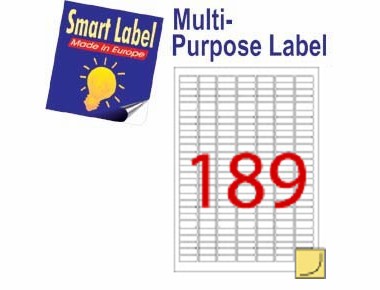 SMART Laser Label ＃2616 25.4X10MM