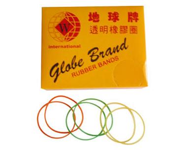 Globe Rubber Band 1-3/4" Mixed Color