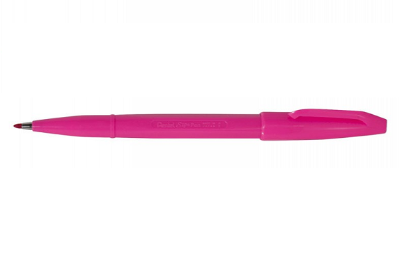 PENTEL S520 簽字筆-粉紅