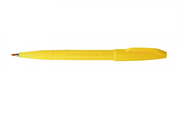PENTEL S520 簽字筆-黃色