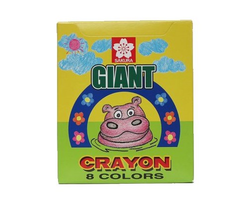 SAKURA XGY-8 Crayons(8 Colour)
